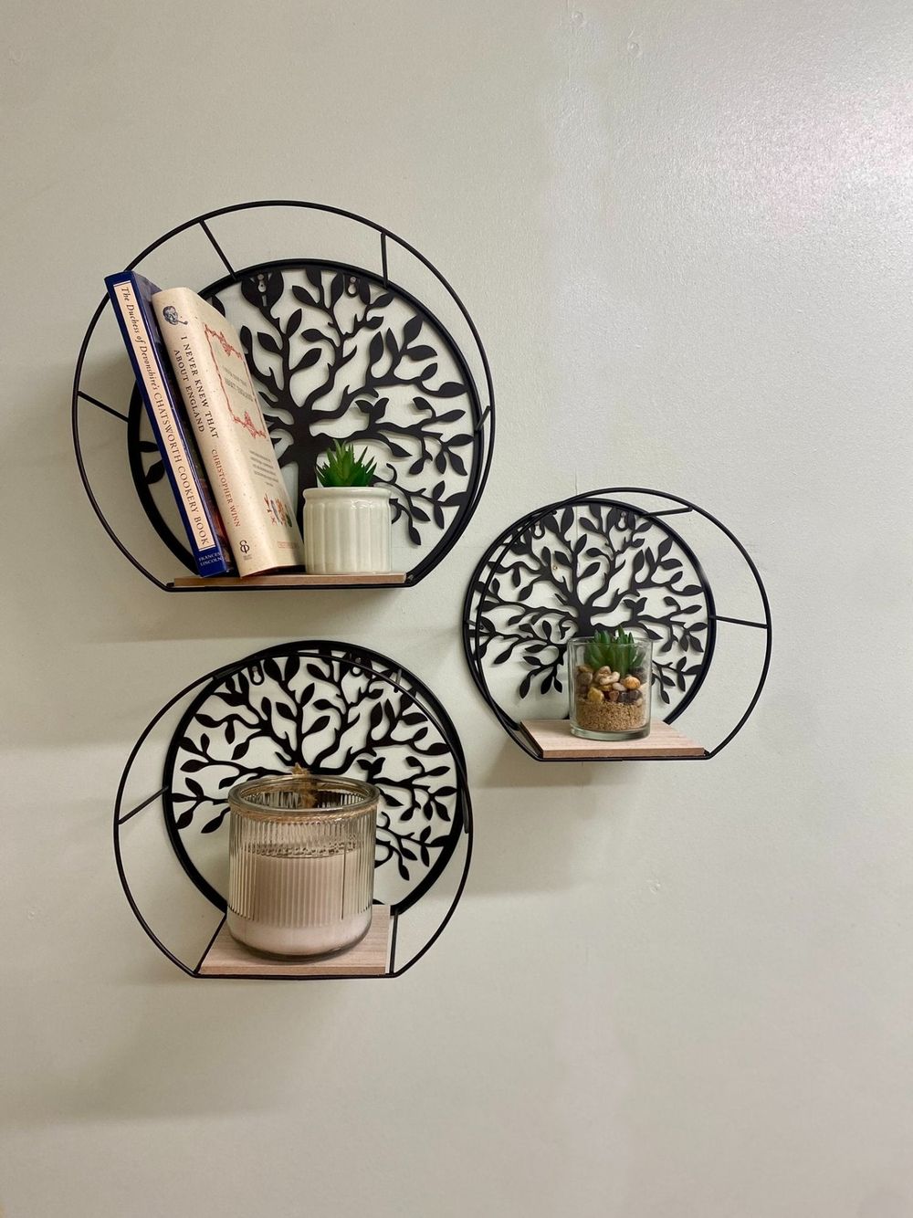 Circle Tree Shelves