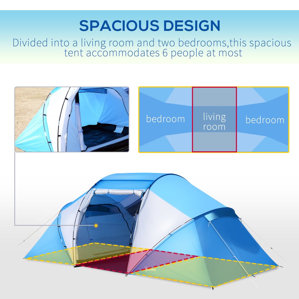 4-6 Person Dome Tent
