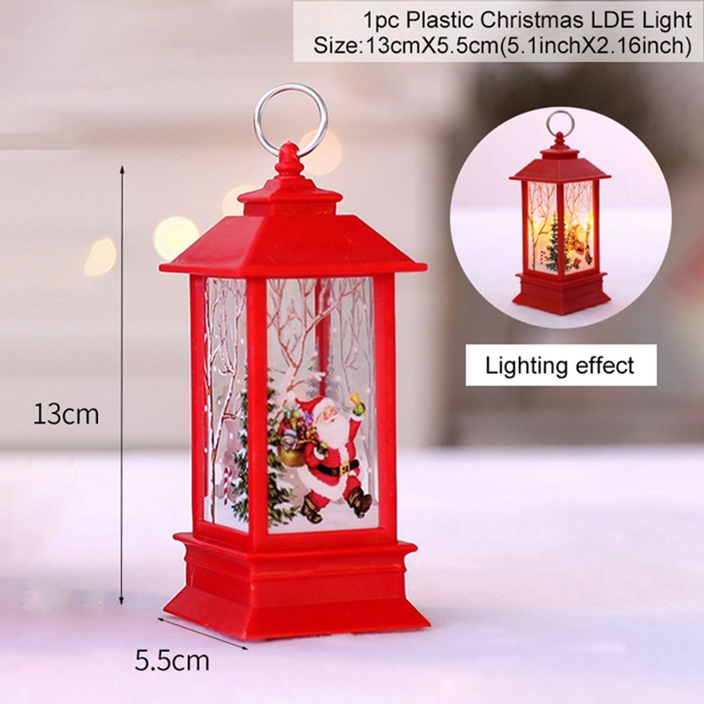 Christmas Snow Lantern
