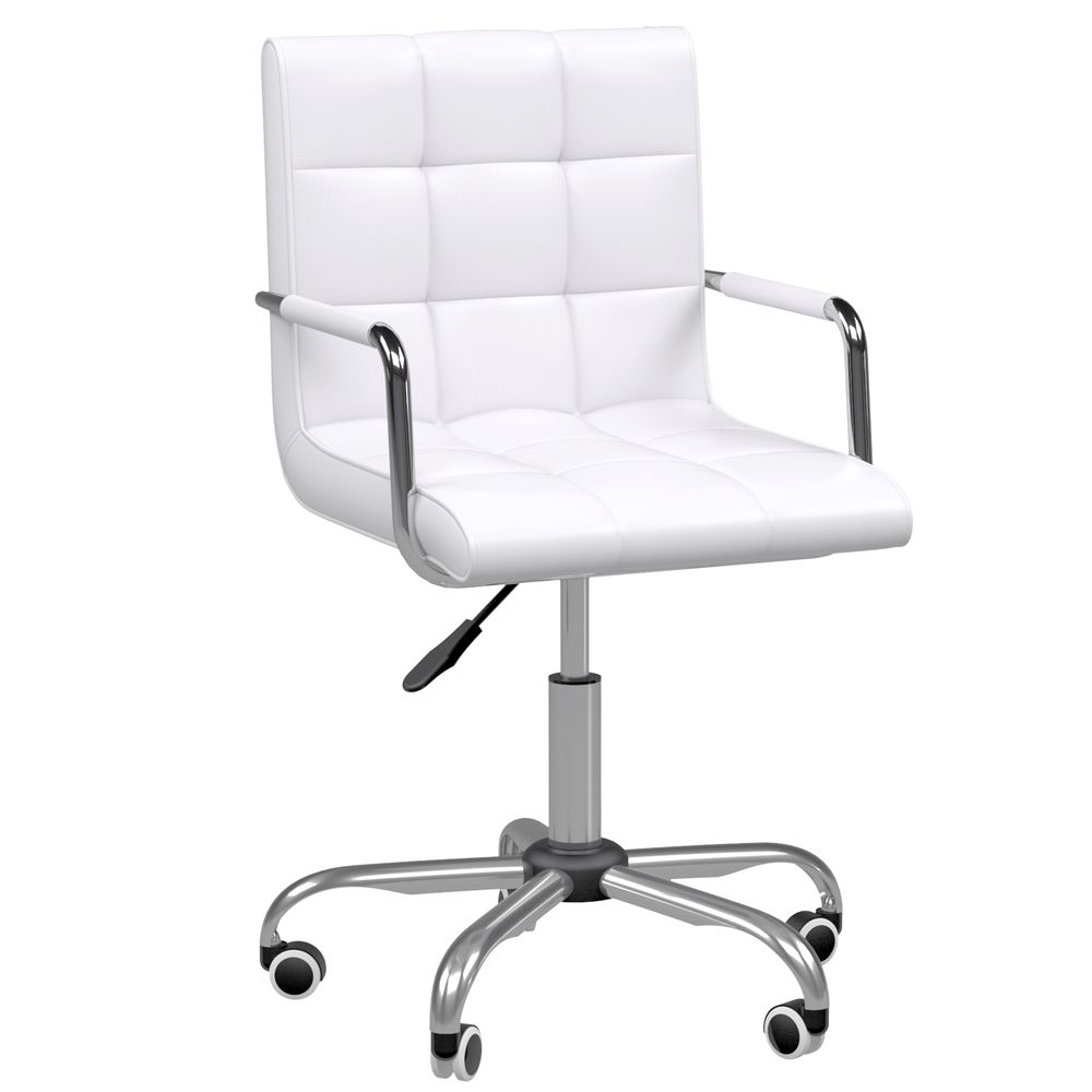 White Office Swivel Chair