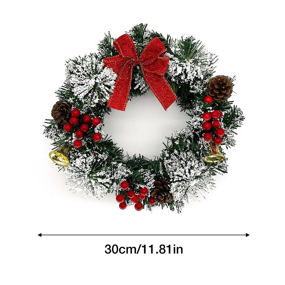 Outdoor Festive Wreath Decoration