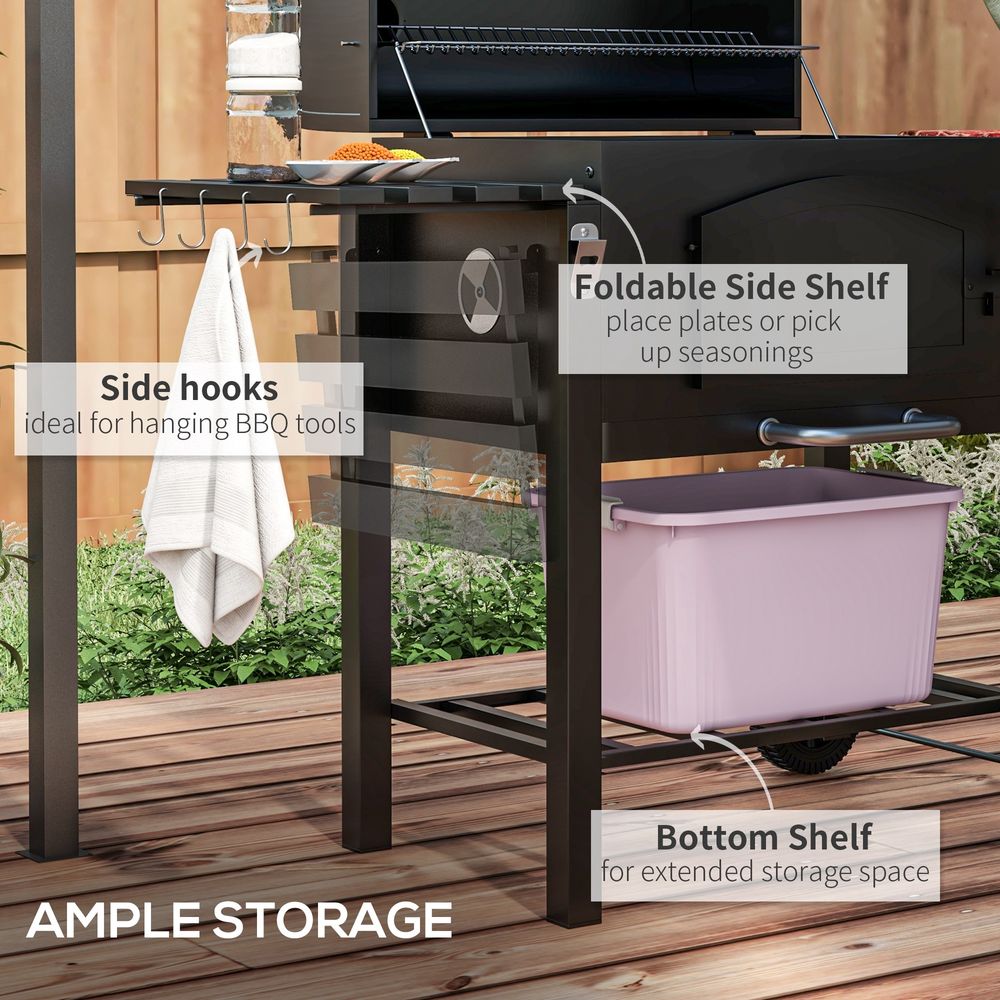 BBQ Trolley with Thermometer