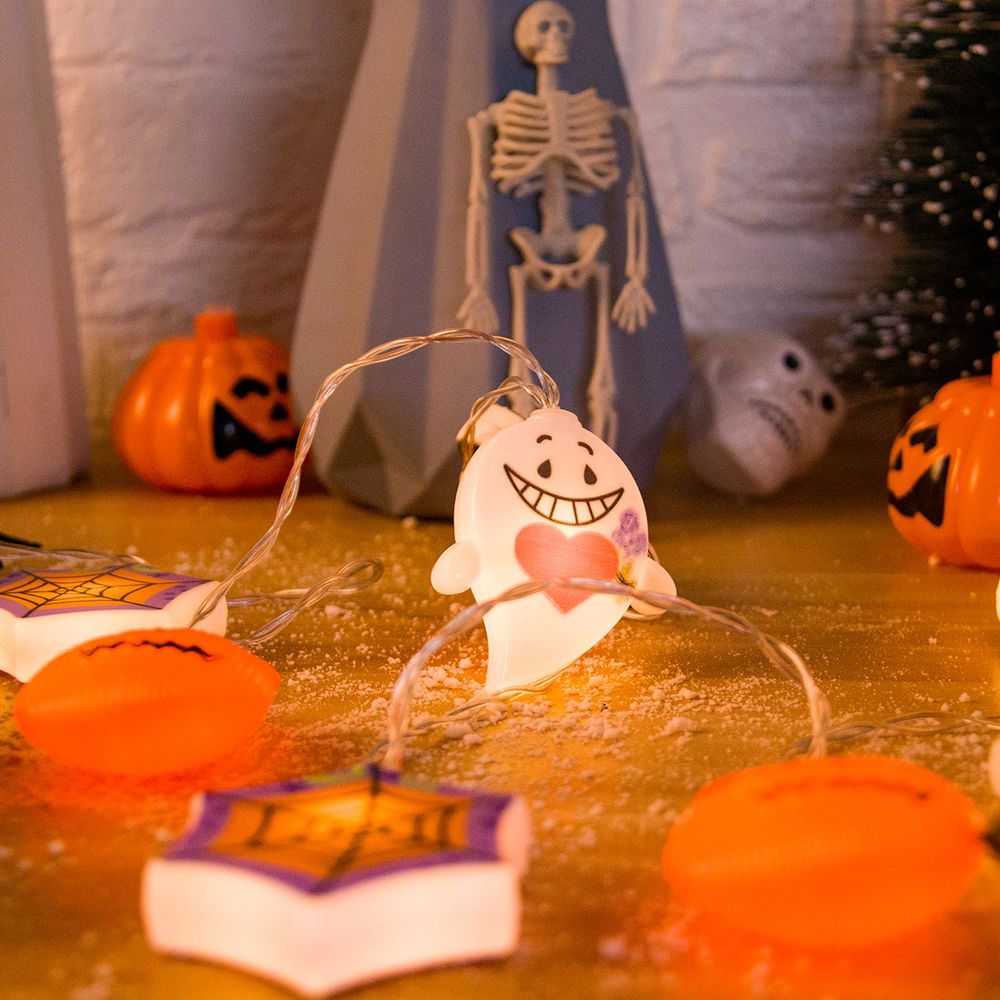 Ghost & Pumpkin LED Lights