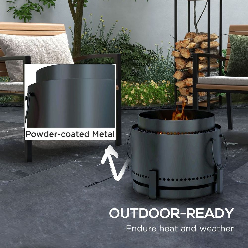 Smokeless Metal Fire Pit- Small