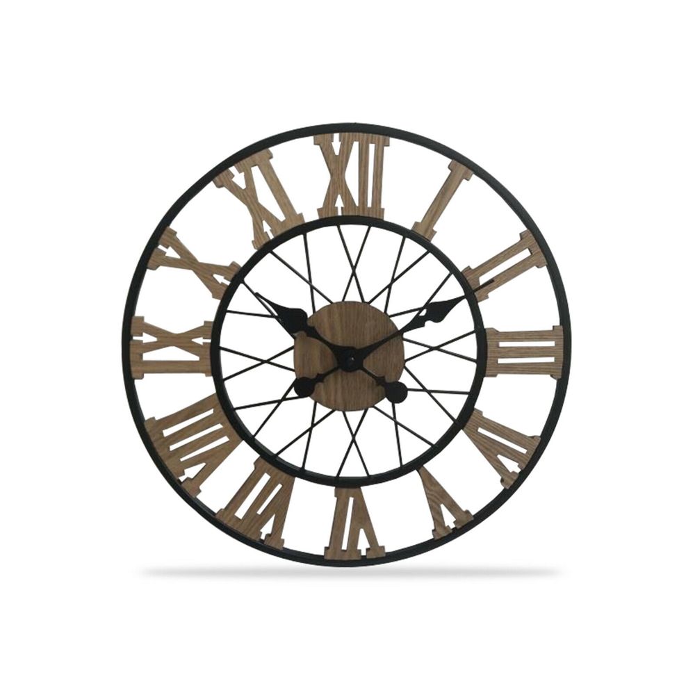 Wooden Clock 58 cm