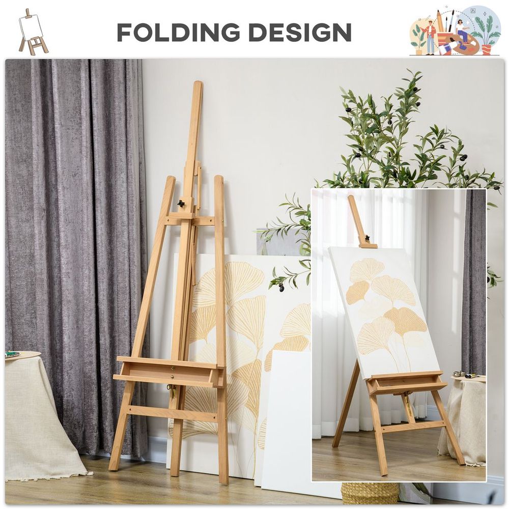 Adjustable Angle Wooden Art Easel