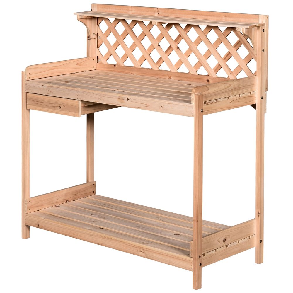 Garden Potting Table Firwood