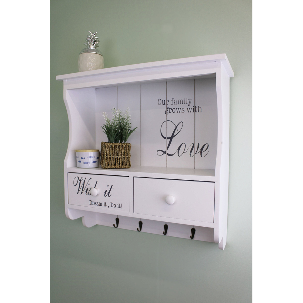 Shelving Unit With Hooks