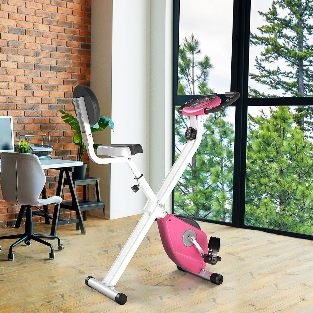 Pink Exercise Bike
