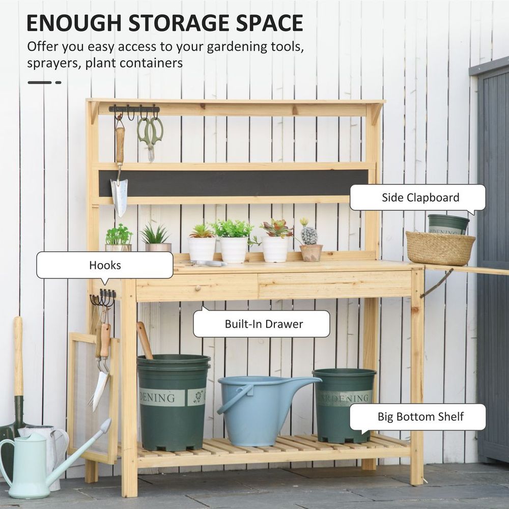 Potting Bench Workstation Table
