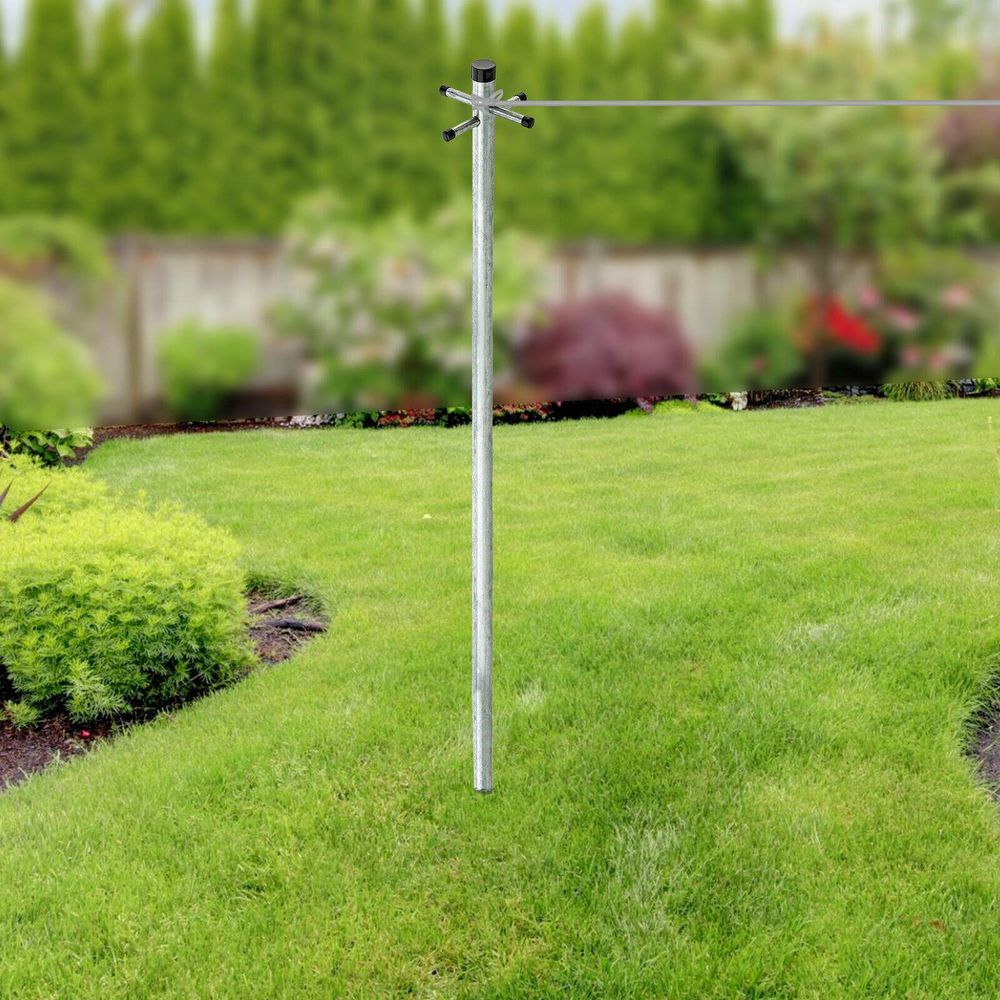 Galvanised Washing Line & Pole