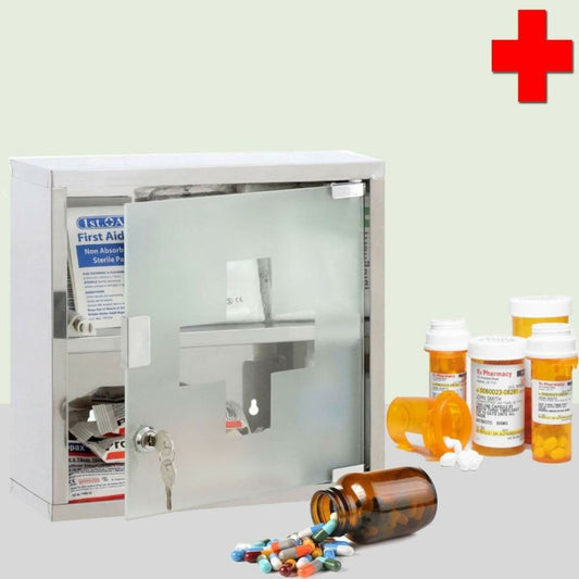 Glass Medicine Cupboard