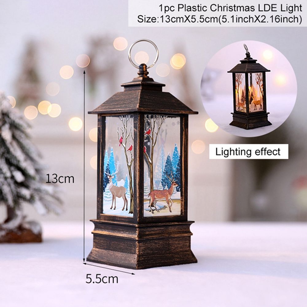 Christmas Snow Lantern