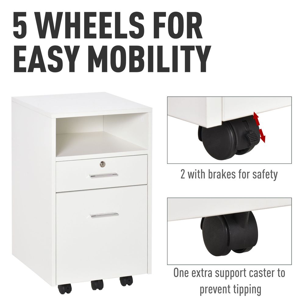 White Filing Cabinet