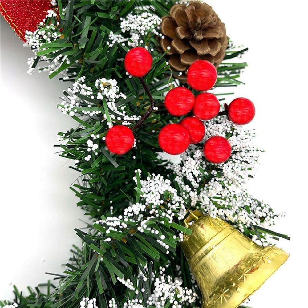 Outdoor Festive Wreath Decoration