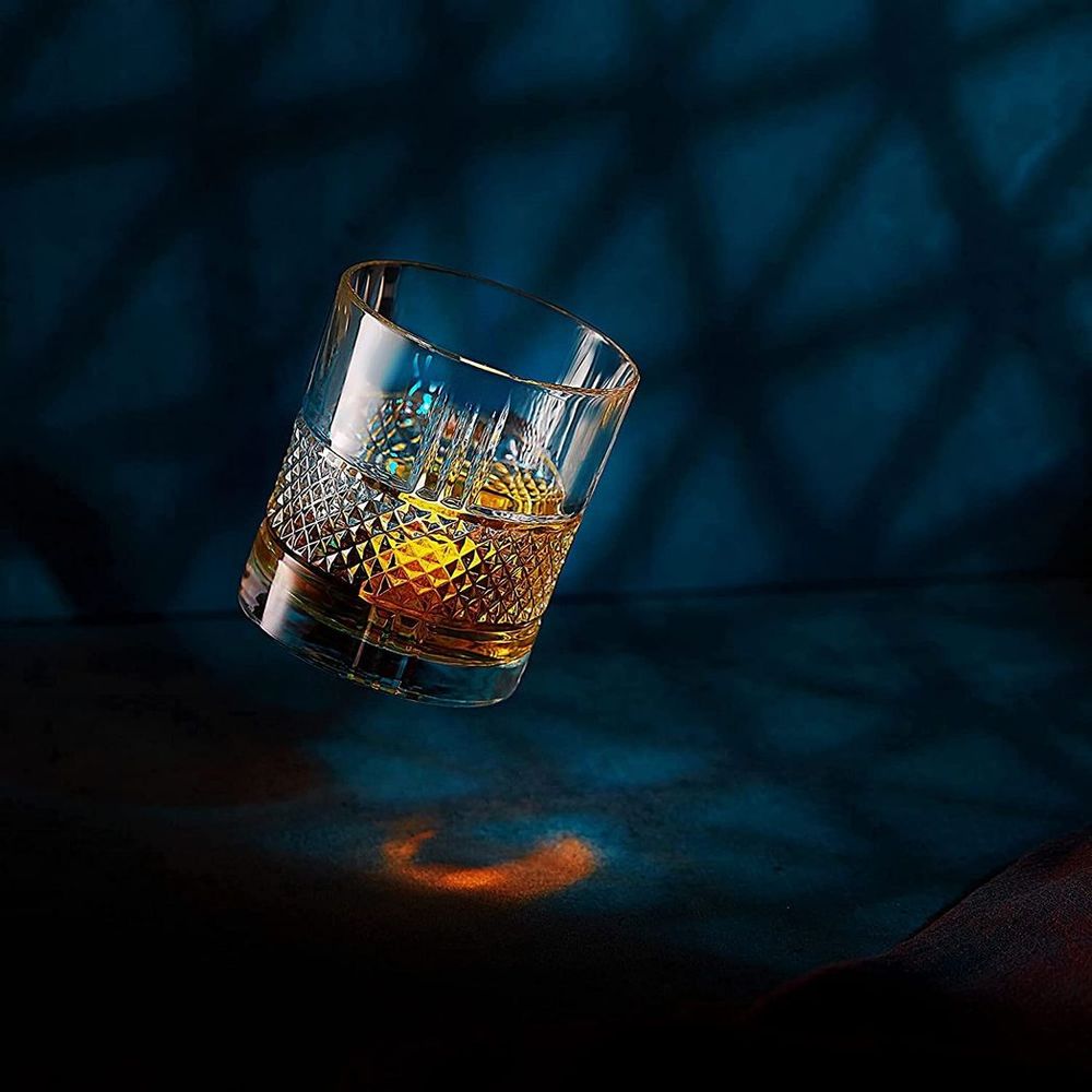 Whiskey Rocks Set with Glass
