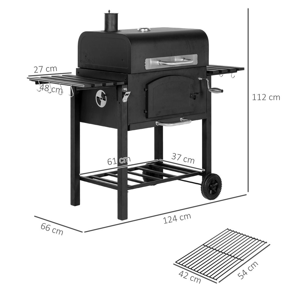 BBQ Trolley with Thermometer