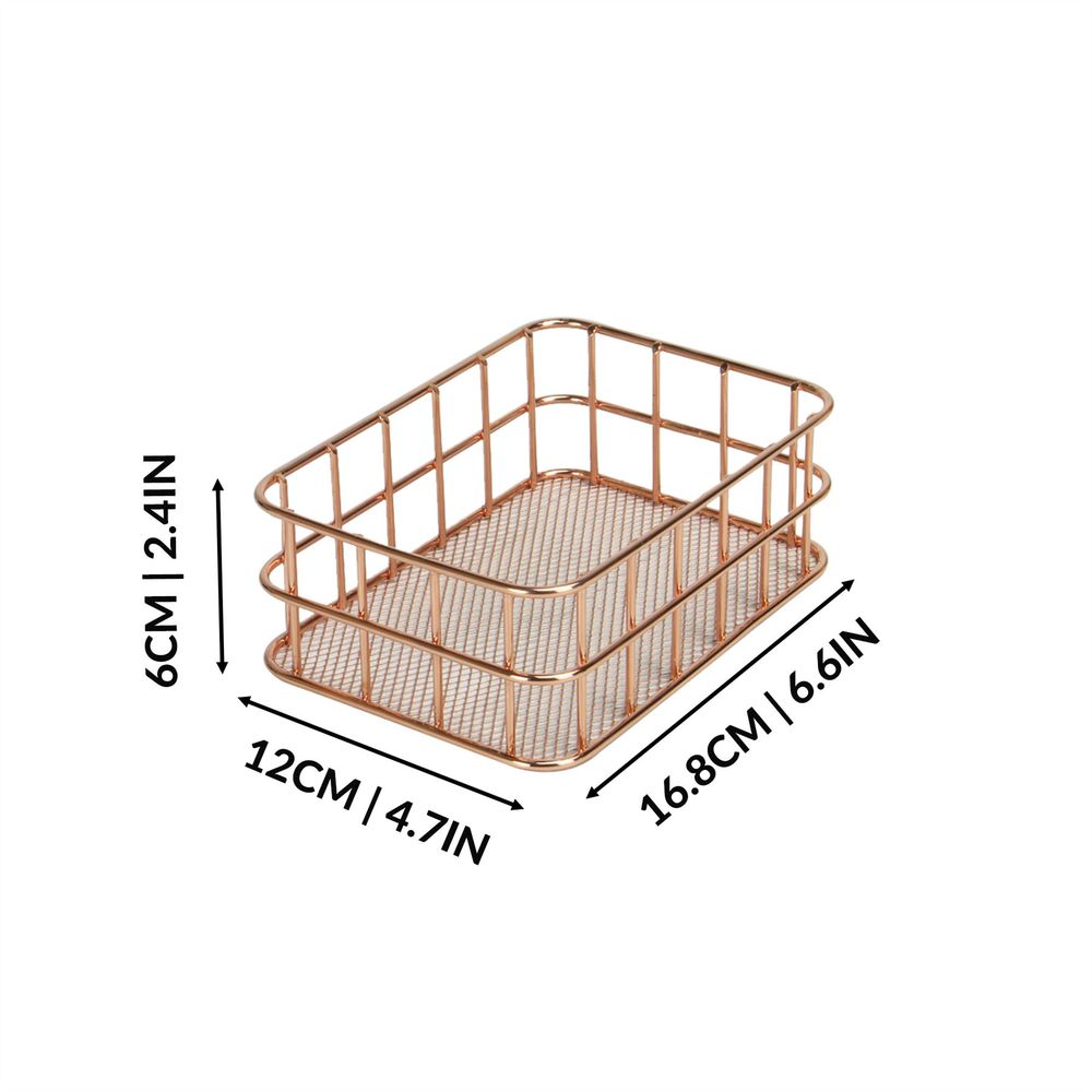 Rose Gold Baskets