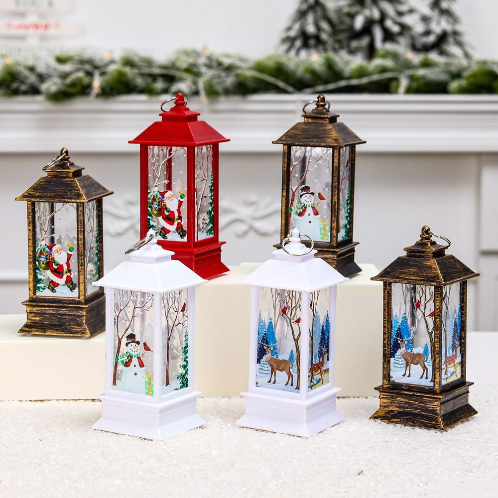 Christmas Snow Lantern