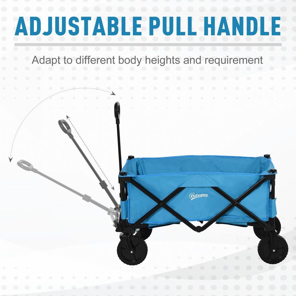 Folding Cargo Wagon Blue