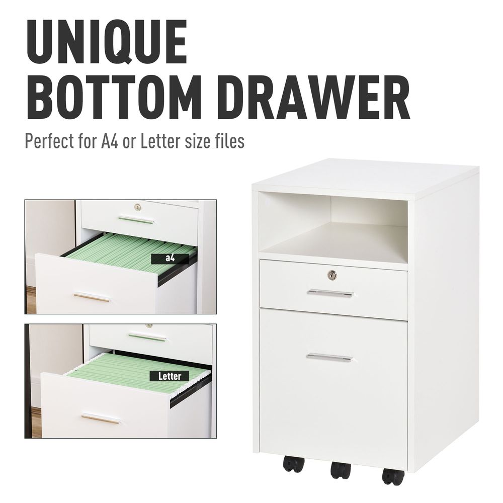 White Filing Cabinet