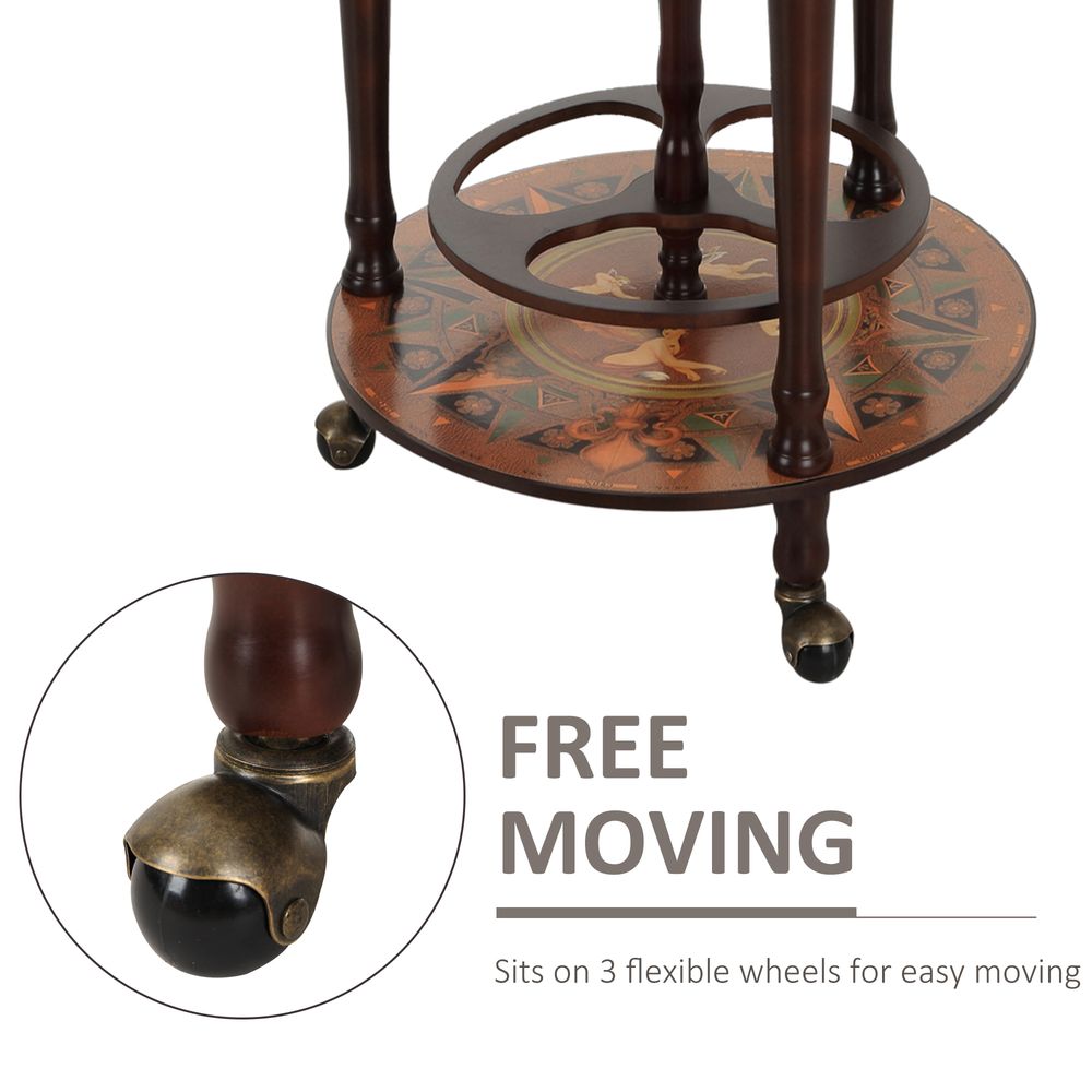 Retro Style Globe Bar 47cm