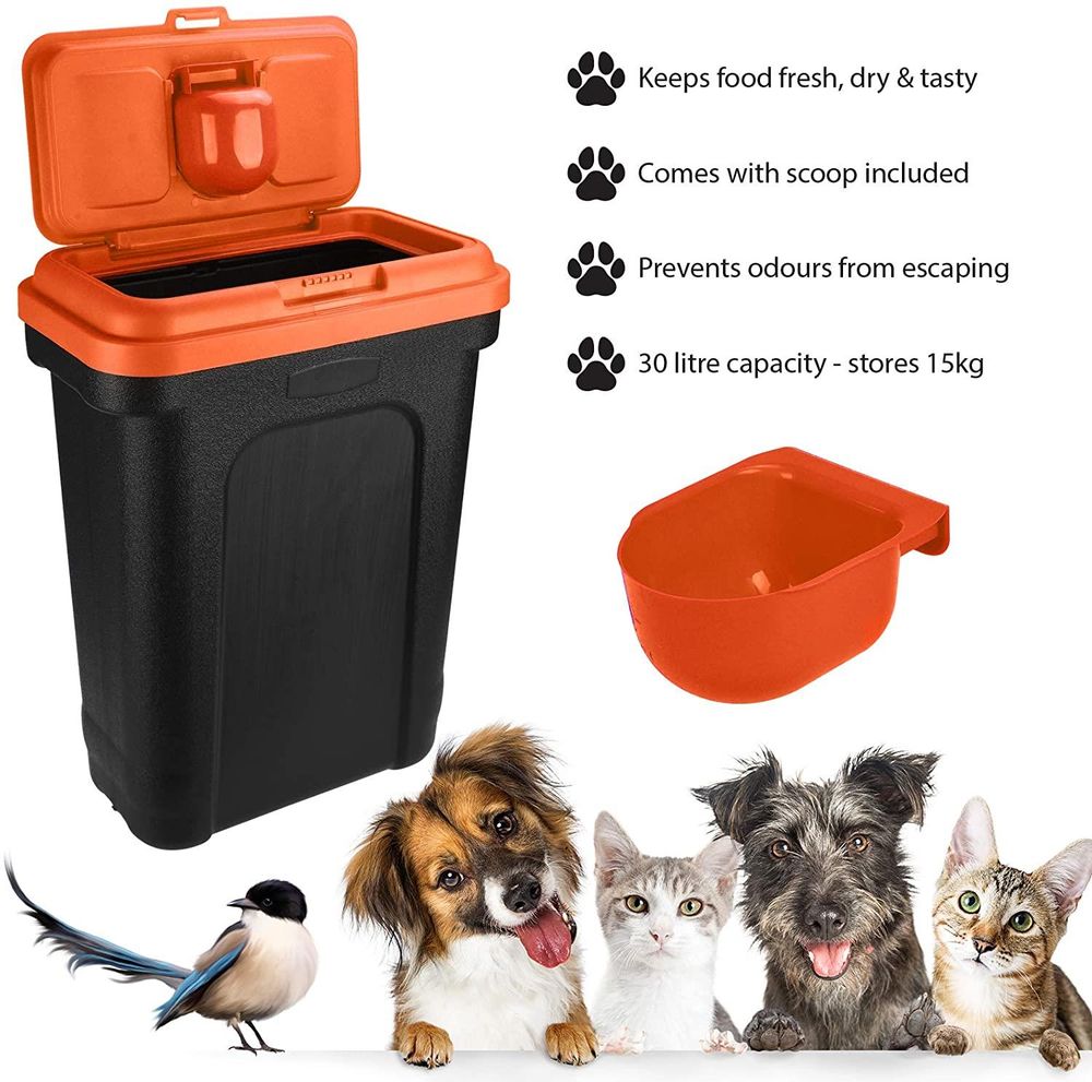Pet Food Scoop & Storage