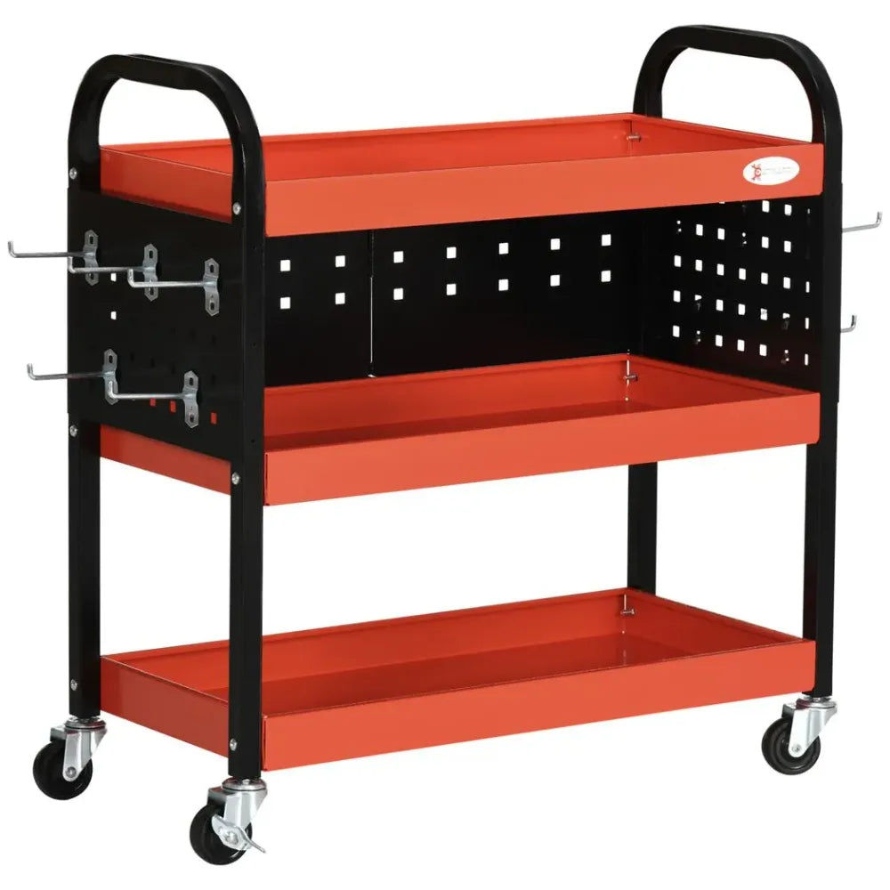 Rolling Tool Cart 3 Tier