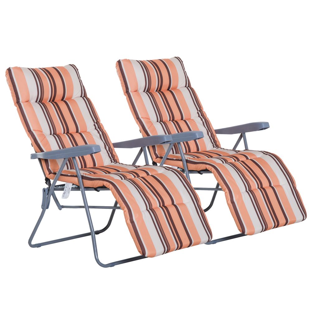 2 Outdoor Sun Recliners