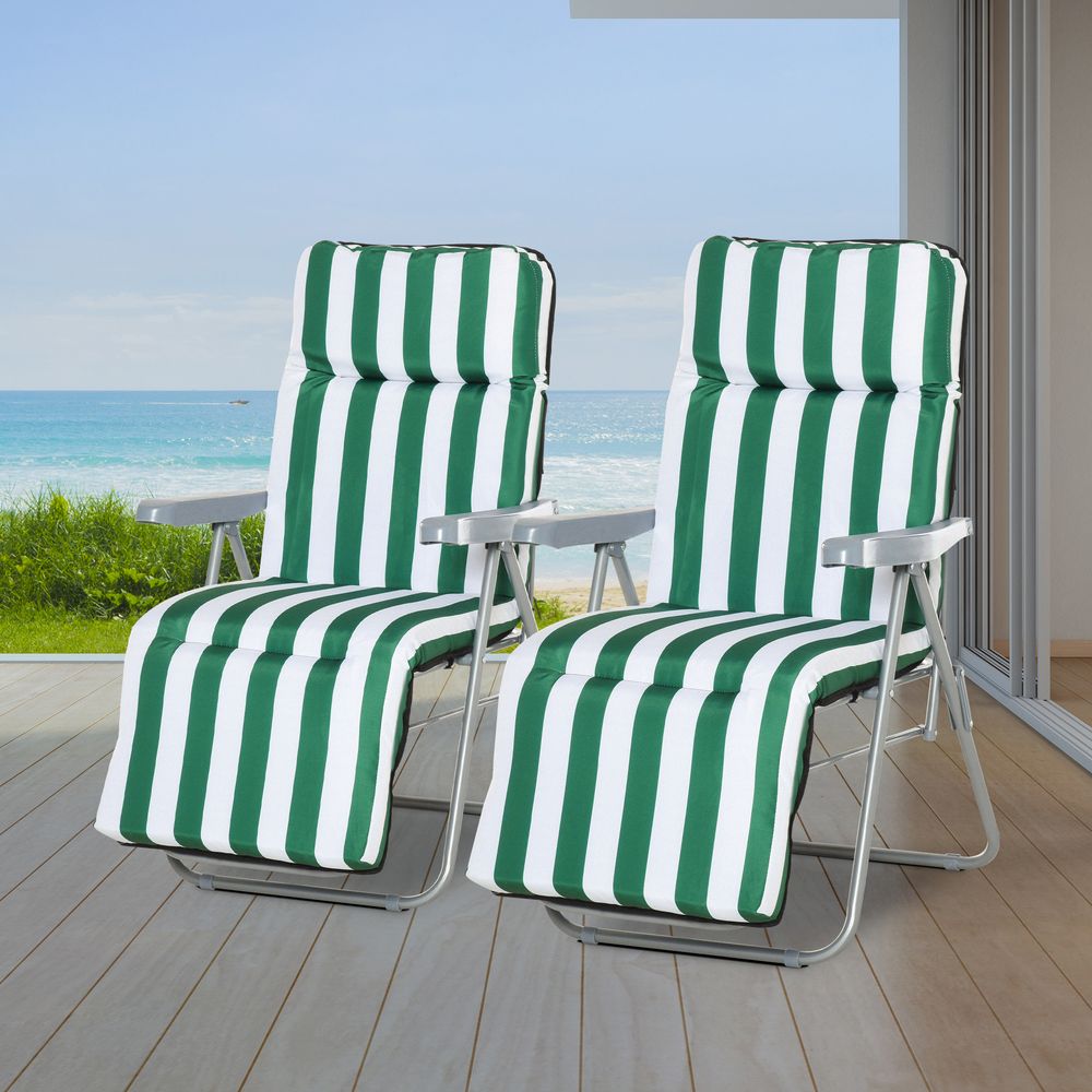 2 Outdoor Sun Recliners