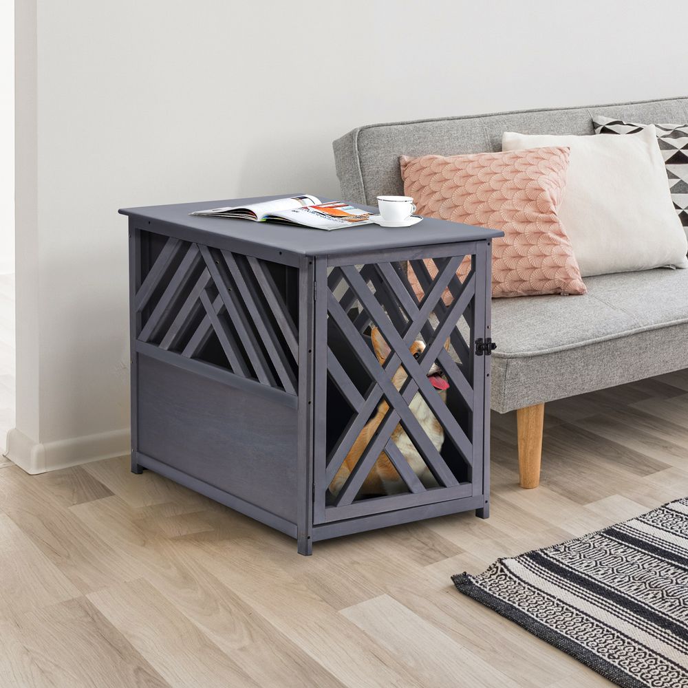 Medium Wooden Dog Crate