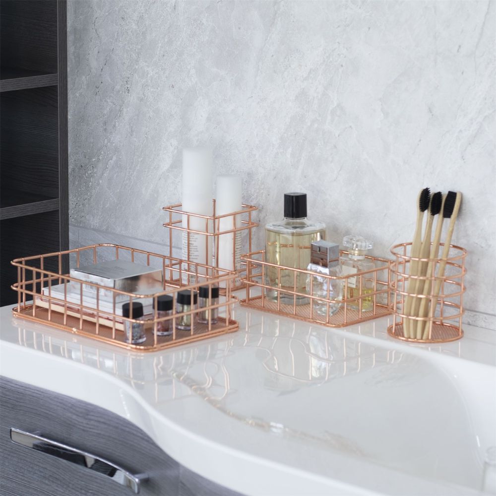 Rose Gold Baskets