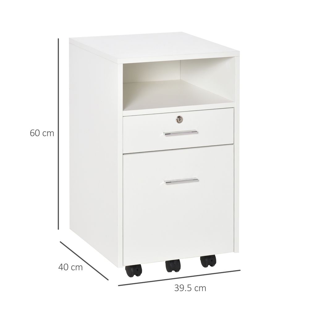 White Filing Cabinet