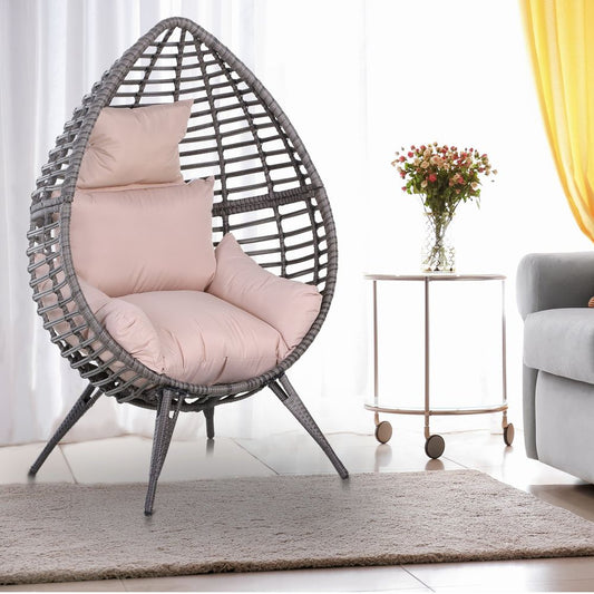 Rattan Egg Teardrop Chair