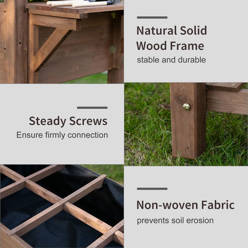Raised Planter Flower Bed