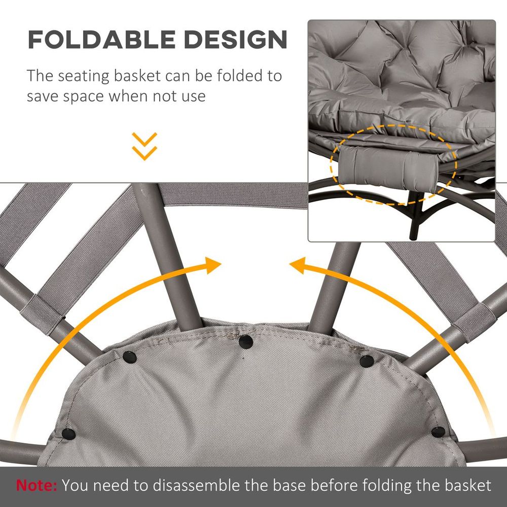 Egg Chair with Side Pocket
