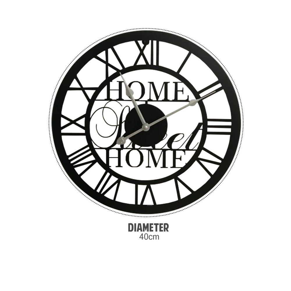 Home Sweet Home Clock 40 cm