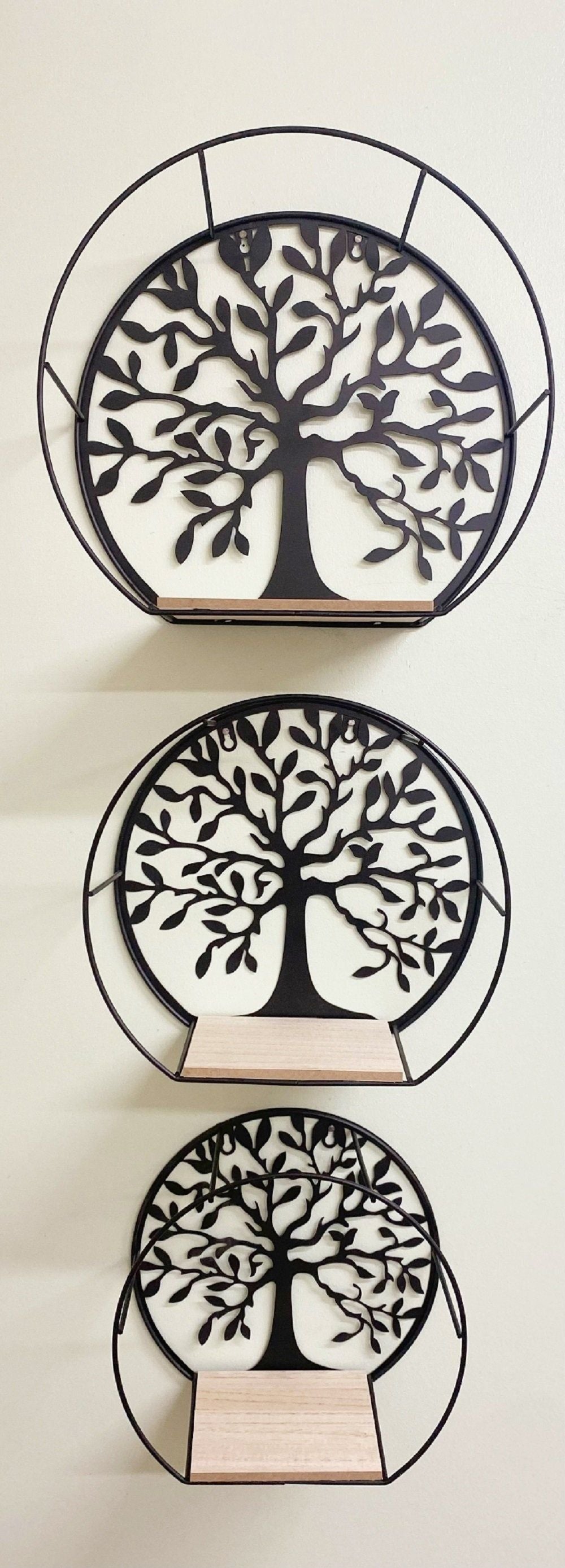 Circle Tree Shelves