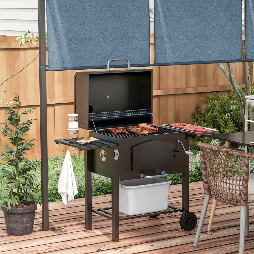 BBQ Trolley with Thermometer