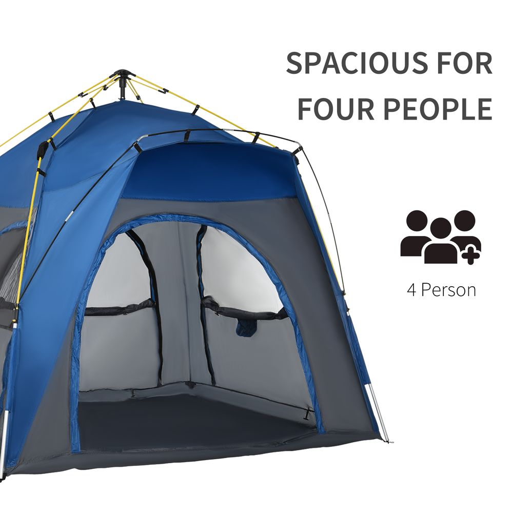 4 Person Dome Pop Up Tent