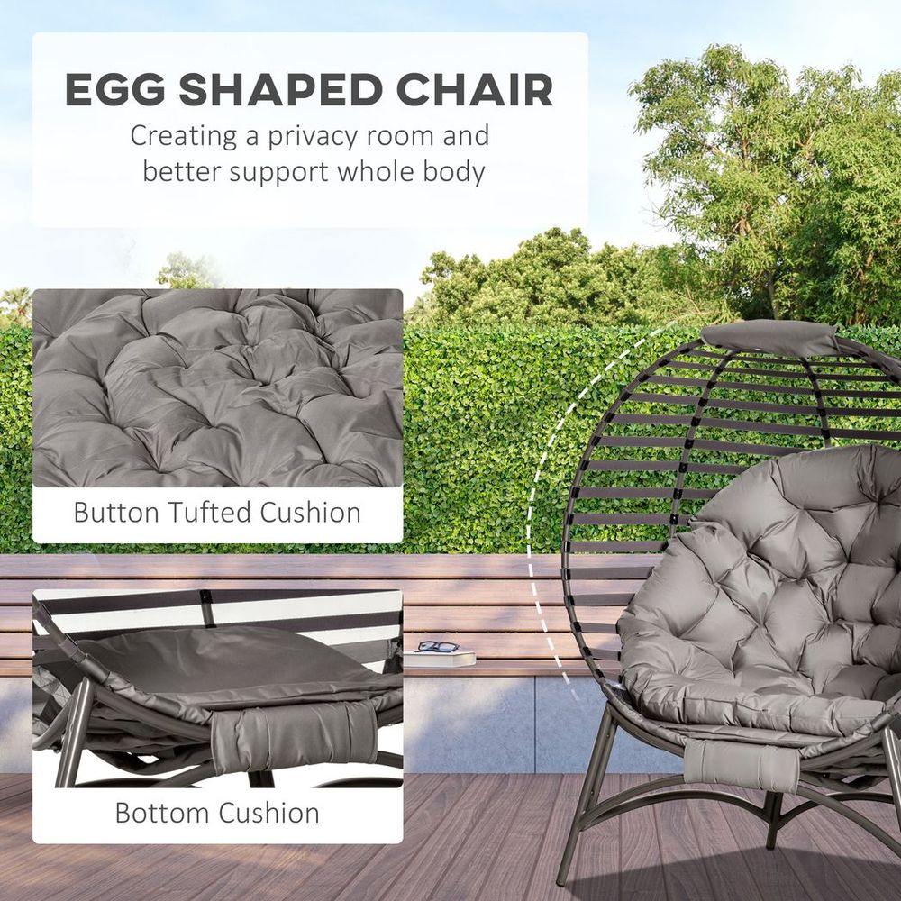 Egg Chair with Side Pocket