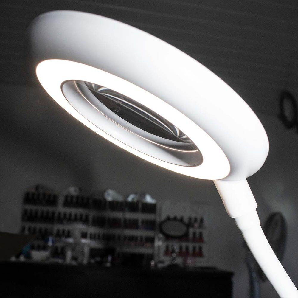 Clip-on Magnifier & Light