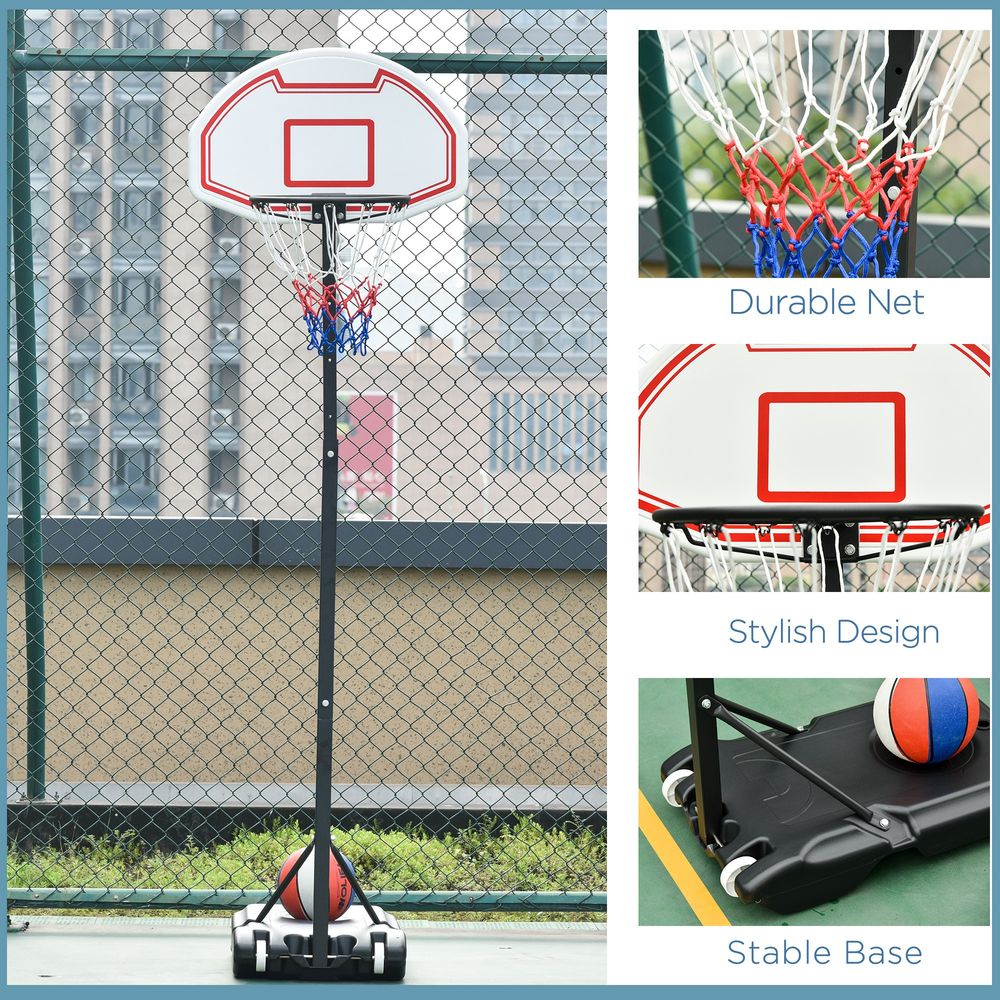 Portable Basketball Stand with Net