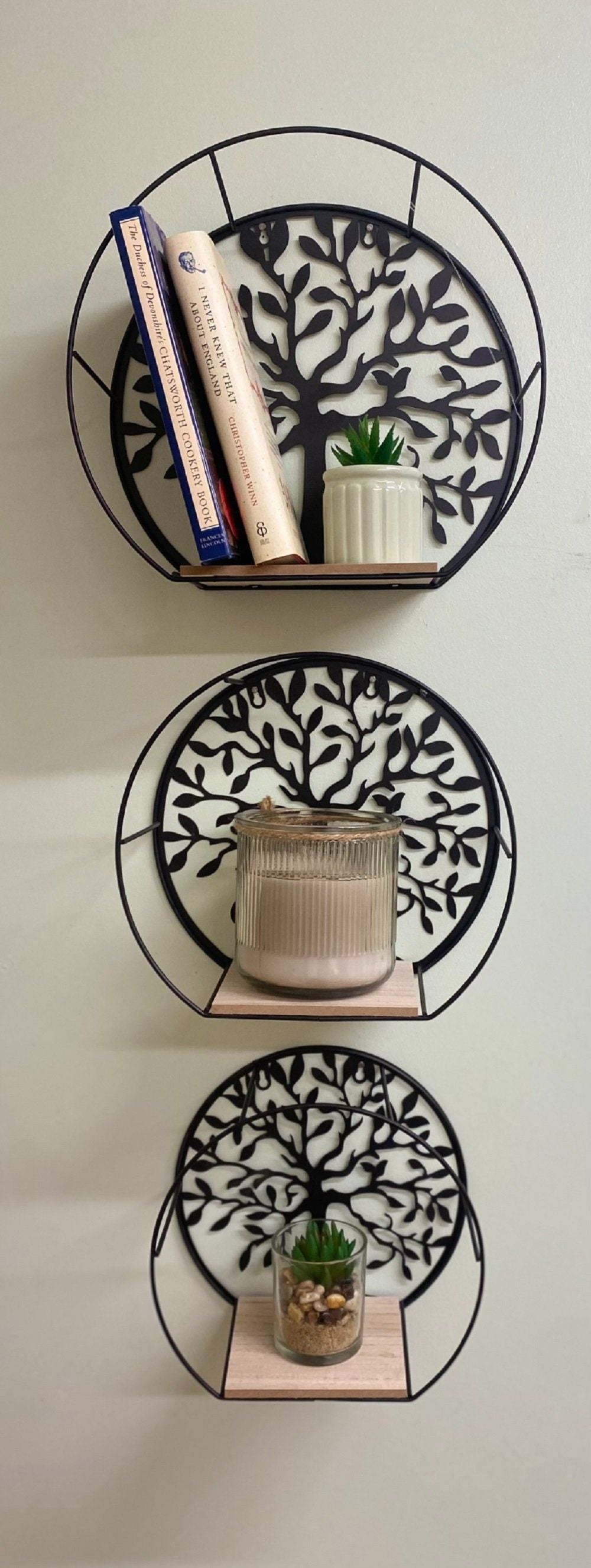 Circle Tree Shelves