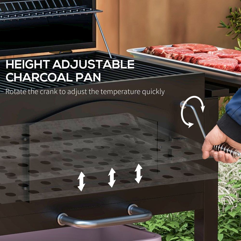 BBQ Trolley with Thermometer