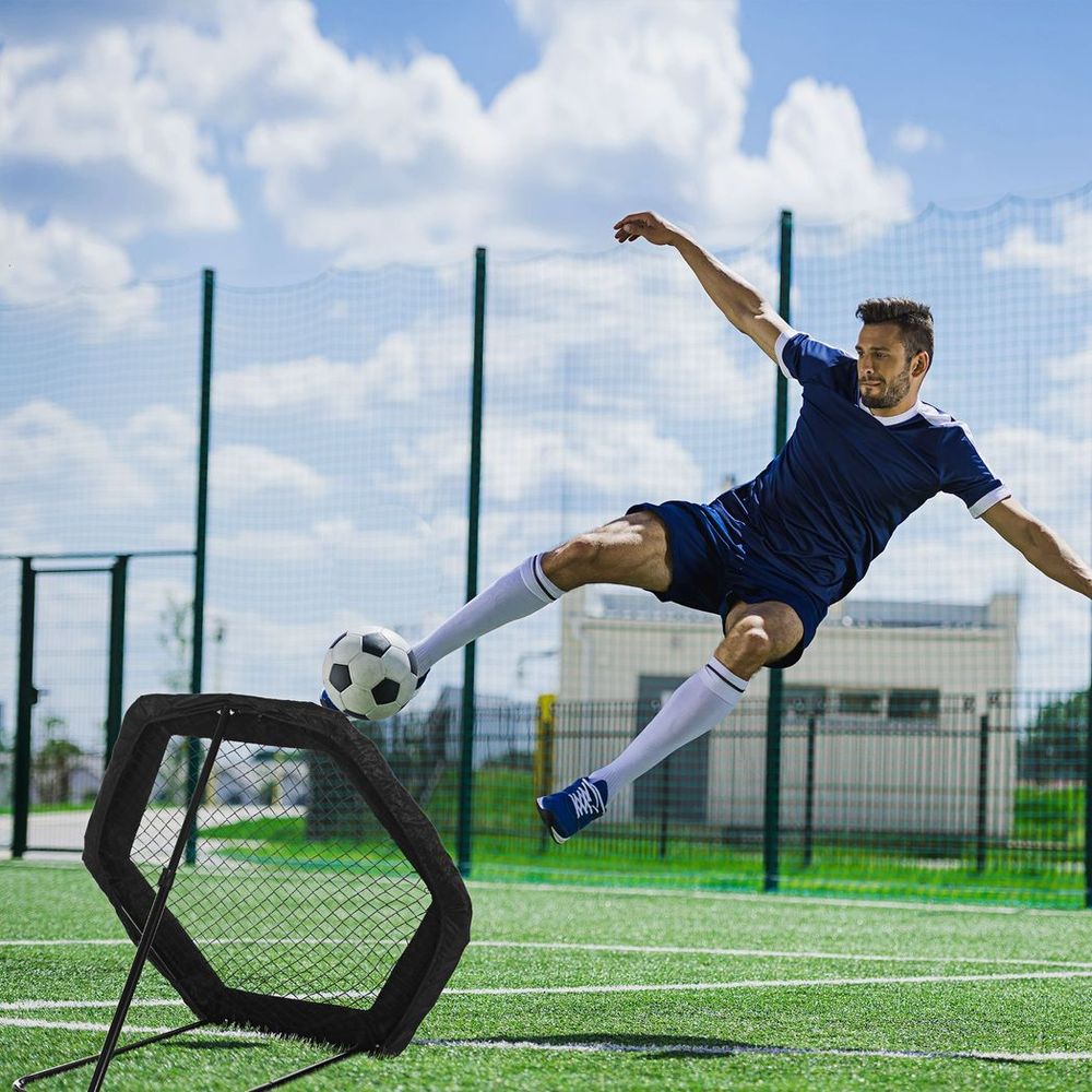 Football Rebounder Garden Net