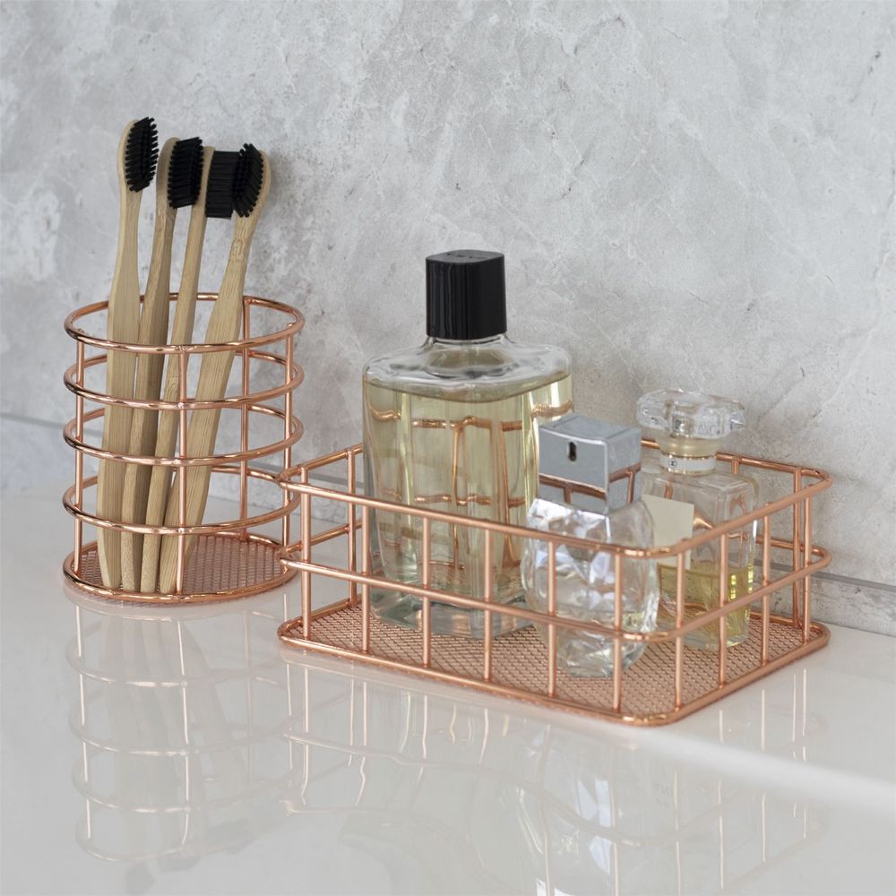Rose Gold Baskets