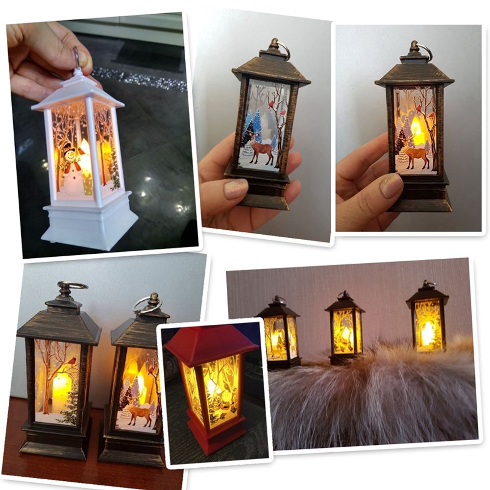 Christmas Snow Lantern