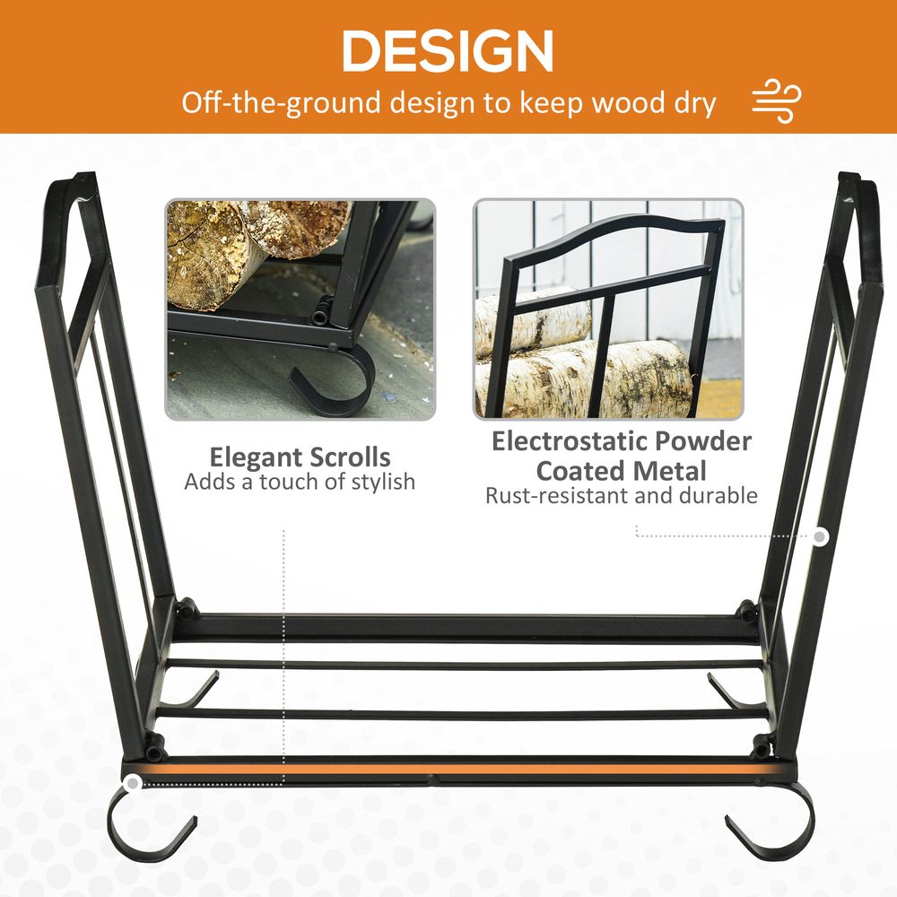 Foldable Firewood Log Holder