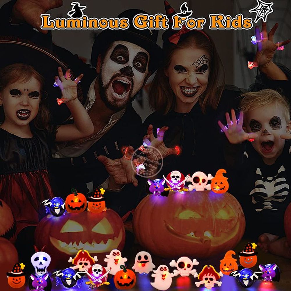 LED Light Halloween Ring